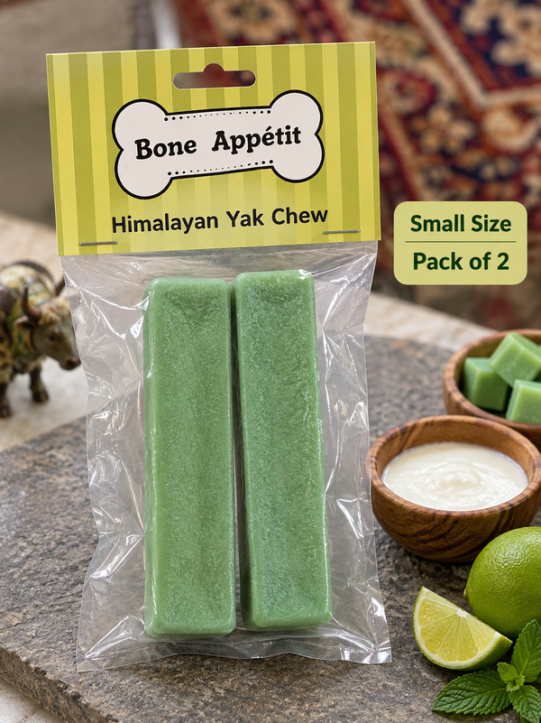 Nepalese Himalayan Yak Chew Small – Mint Lime