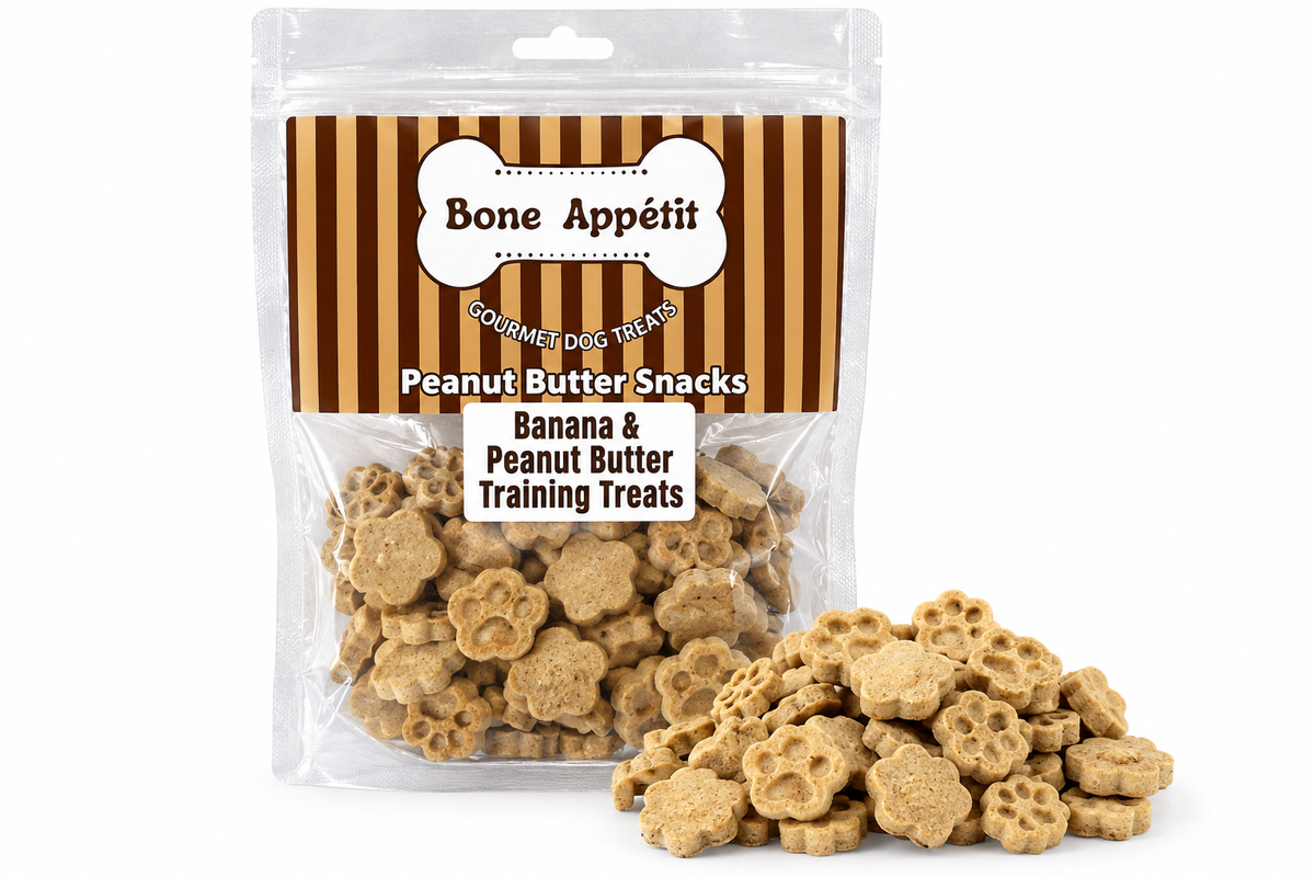 M BANANA & PEANUT BUTTER TRAINING TREATS