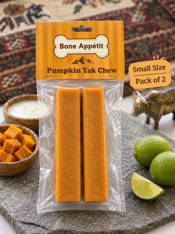 Nepalese Himalayan Yak Chew Small – Pumpkin