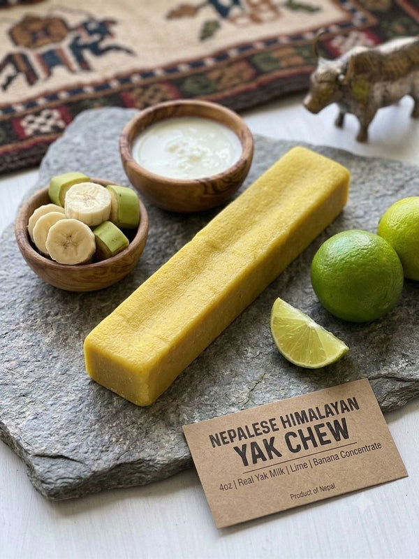 Nepalese Himalayan Yak Chew Large – Banana Lime