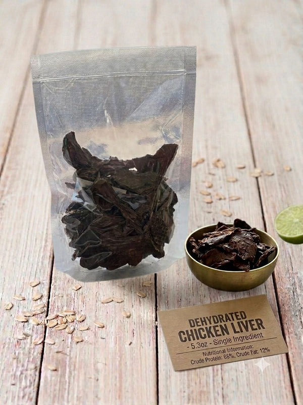 Dehydrated Chicken Liver (5.3 oz)